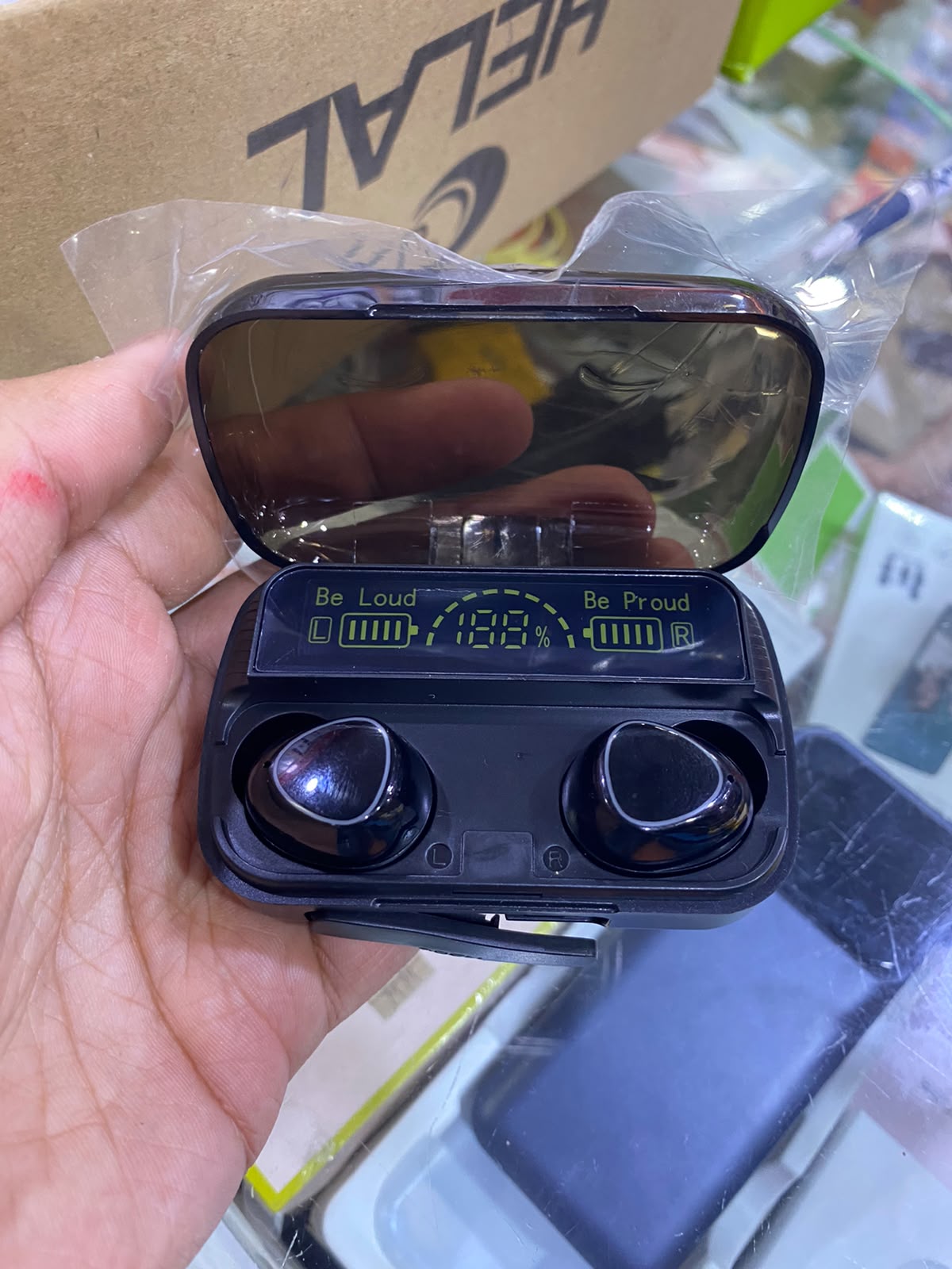 M10 Newest True Wireless Headset – Bluetooth V5.3 with Digital Display